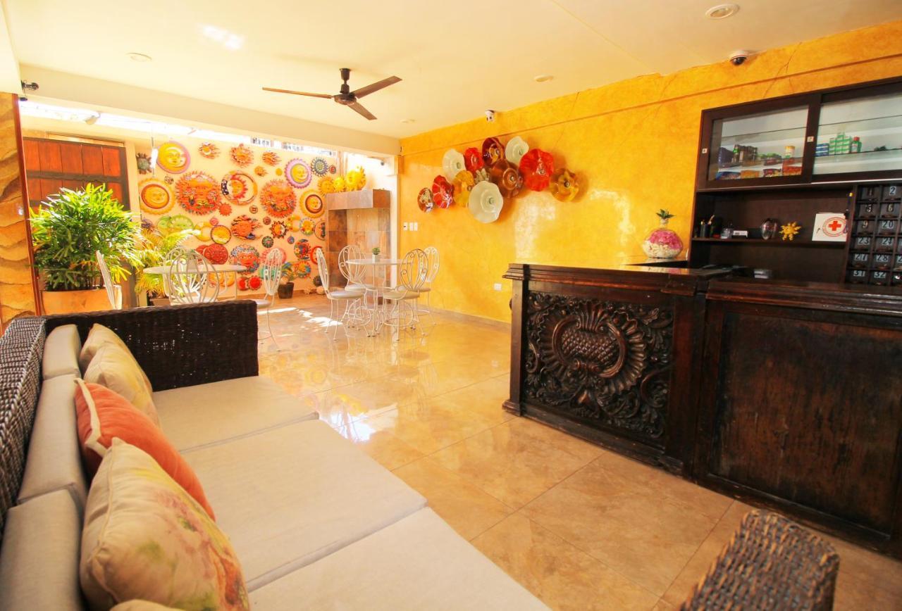 Papagayo Hotel Boutique Playa del Carmen Zewnętrze zdjęcie Reception