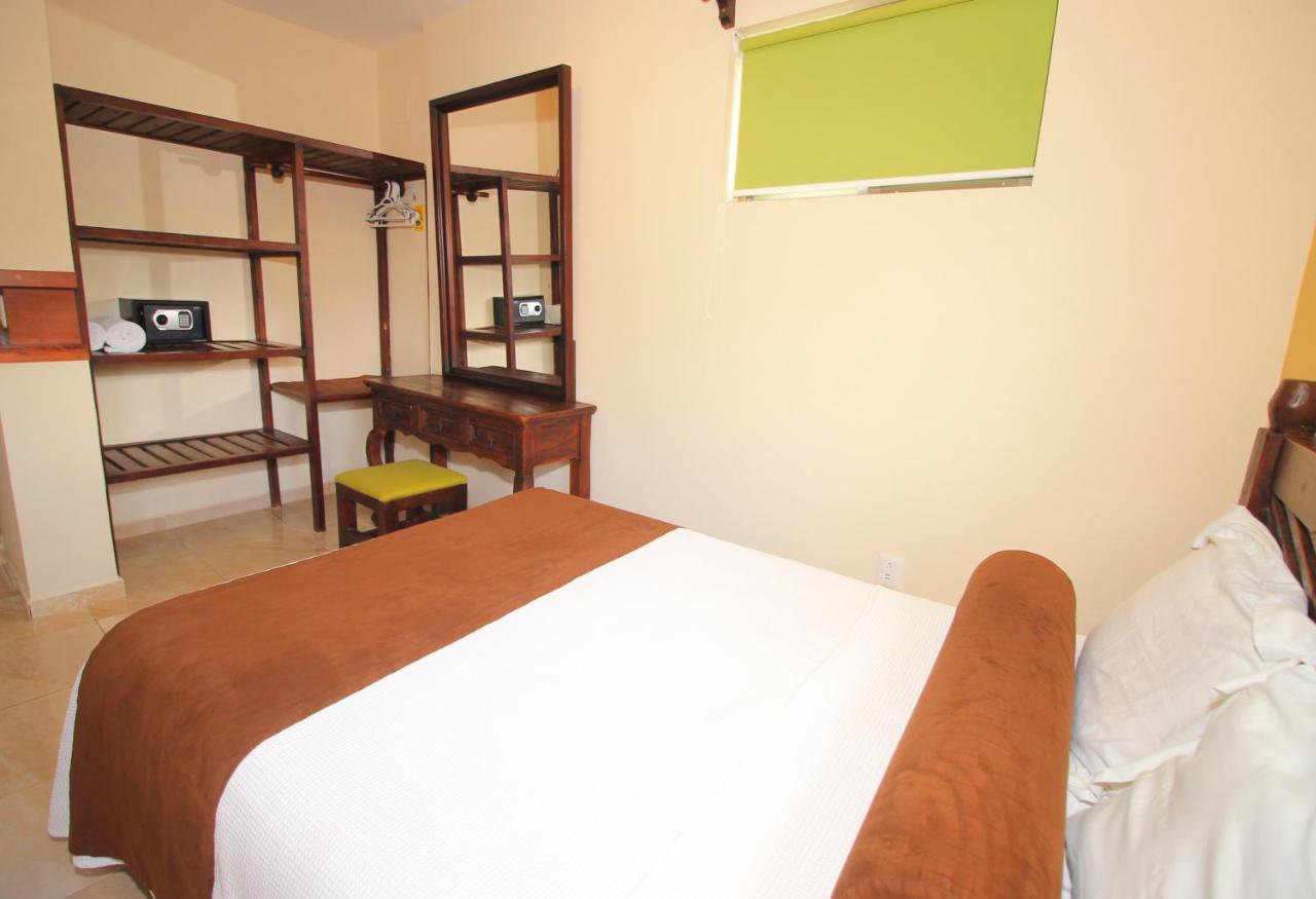 Papagayo Hotel Boutique Playa del Carmen Zewnętrze zdjęcie A bedroom at the hotel